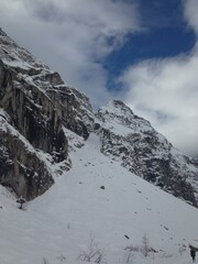 Mountain, snow, purity, nature, white, skiing