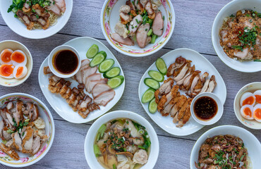 Thai Food Mixed Dishes 