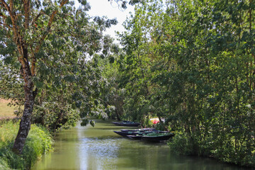 Nouvelle-Aquitaine - Marais Poitevin - Venise Verte -  Bazoin - Canal du Vieux Béjou