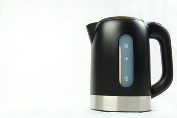 electric kettle isolated on white background