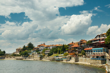 
panorama of the old town in Bulgaria