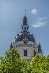 Katarina kyrka (Church of Catherine)  one of the major churches in central Stockholm, Sweden.