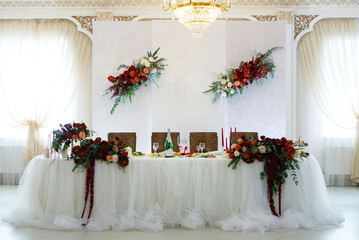 wedding table decoration