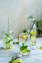 refreshing lemonade for a hot day