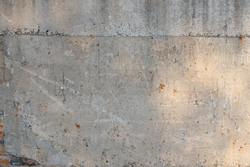 Rustic scratched cracked concrete wall texture