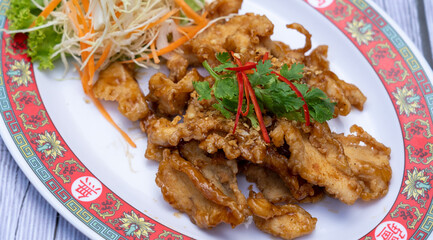 Thai Mixed Dishes of Food 