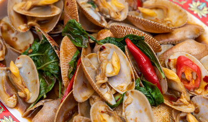 Thai Mixed Dishes of Food 