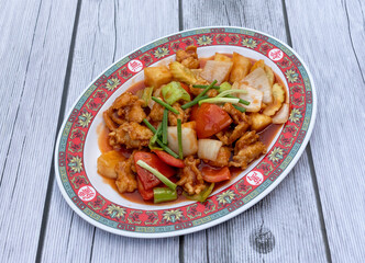 Thai Mixed Dishes of Food 
