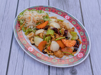 Thai Mixed Dishes of Food 