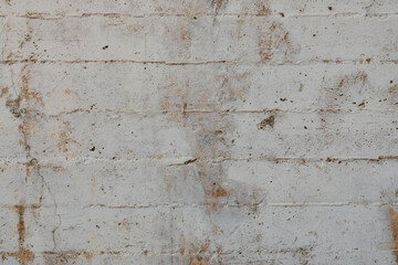 Closeup of weathered brick wall texture