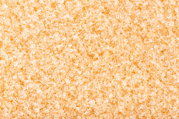 Closeup brown sugar background