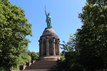Hermannsdenkmal im Teuroburger Wald