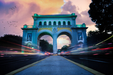 Fototapeta na wymiar Guadalajara s Arch 