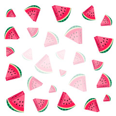 Background of watermelons