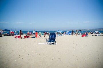 Fototapeta na wymiar Monterey California beach