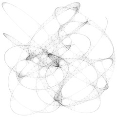 Drawn sketch line art computer generated art