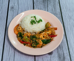 Thai Mixed Food Selections 