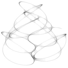Drawn sketch line art computer generated art