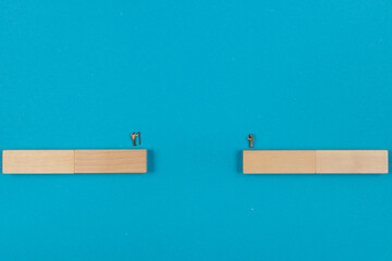 Gap between two people