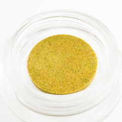 Isolated shot of resin