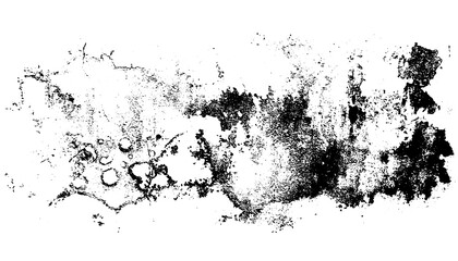 Obraz premium Distressed detailed overlay texture of rough surface, cracked wall, stone and old paint. Grunge horizontal background. One color graphic resource.