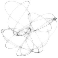 Drawn sketch line art computer generated art