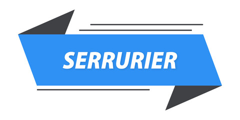 Serrurier bannière