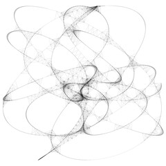 Drawn sketch line art computer generated art