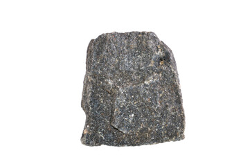 granite stone isolated on white background