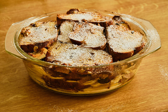 Czech apple cake zemlovka