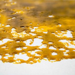 Isolated sweet resin edible candy