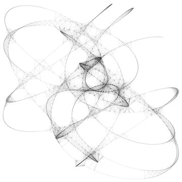 recommend clip art: Abstract curve line art sketch illustration