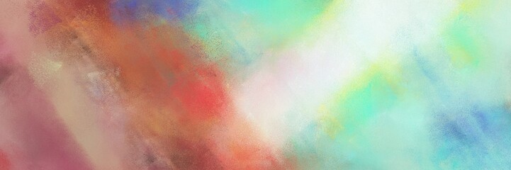 abstract colorful diagonal background with lines and pastel gray, tea green and sienna colors. can be used as card, banner or header