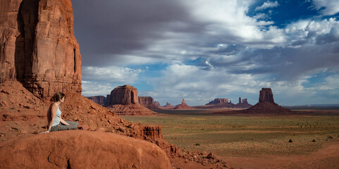 The wild west Monument Valley
