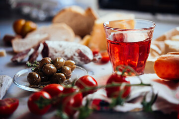 Rose wine
