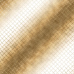 Gold Diamond Plate Metallic Surface Glossy Texture Graphic Background