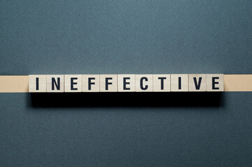 Inefective word concept on cubes