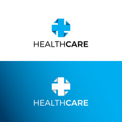 Obraz premium Healthcare logo. Icon vector.