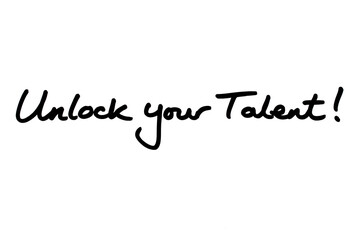 Fototapeta na wymiar Unlock your Talent!