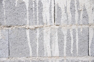 mur en parpaing
