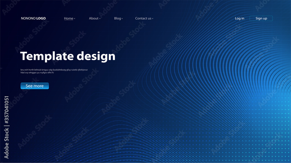 Poster abstract background modern design. landing page. template for websites or apps vector design.