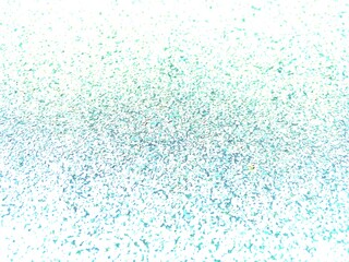 Abstract background texture in white, blue and aqua, like a light footprint in snow