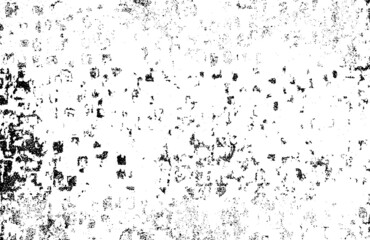 Rough black and white texture vector. Distressed overlay texture. Grunge background. Abstract textured effect. Vector Illustration. Black isolated on white background. EPS10