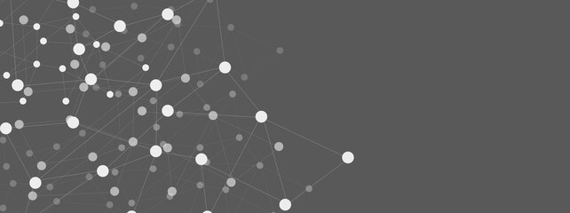 Fototapeta premium White modern information technology texture background