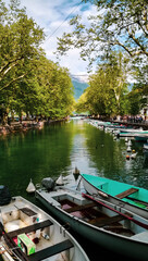 Obraz premium River in Annecy, France