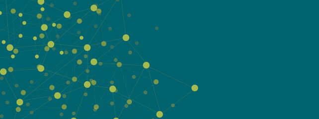 Illustration of social network banner design