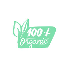 Eco friendly, organic food. Hand made graphic elements. Natural product. Organic product. Eco. Vegan.