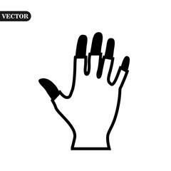 Women s hands in white gloves show the heart. Vintage engraving stylized drawing. Vector illustration. eps10