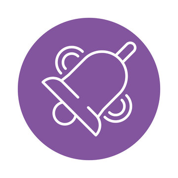 recommend clip art: ring bell sound isolated icon