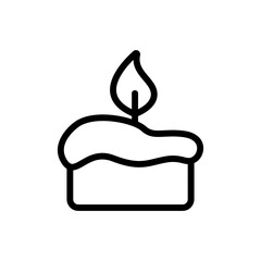 canola growing leaf icon vector. canola growing leaf sign. isolated contour symbol illustration